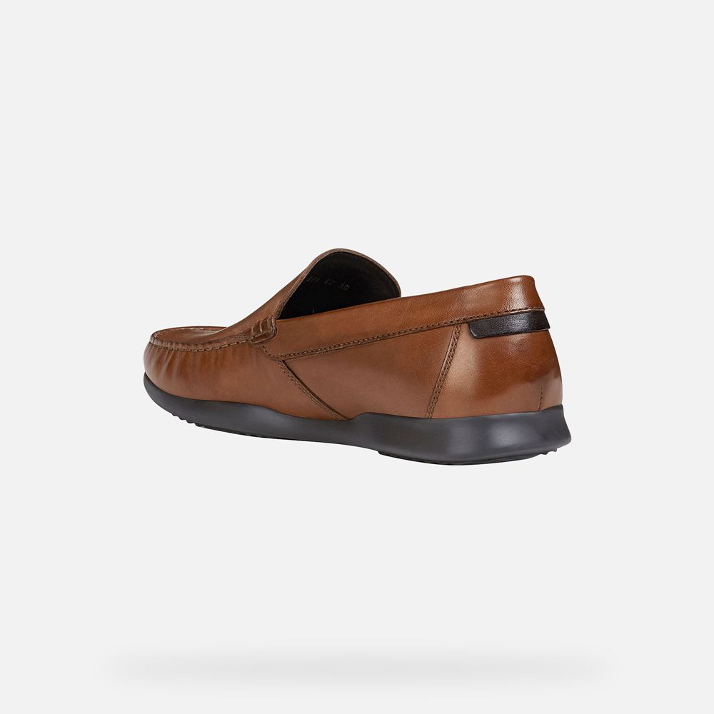 Geox Erkek Loafers Kahverengi - Sile - IWE-503491